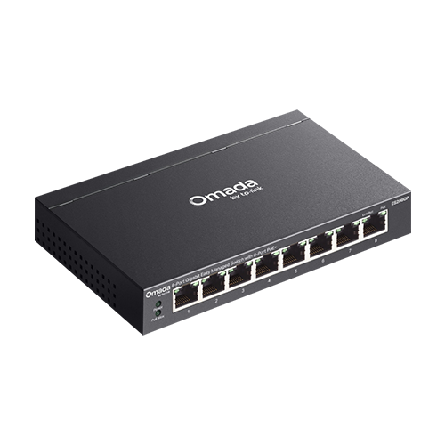 Switch L2, 8 x RJ45 1G PoE, Buget PoE 64W, Easy Managed - TP-Link Omada
