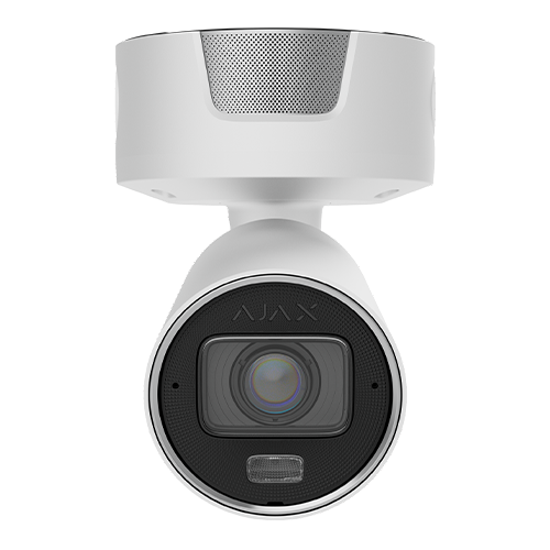Camera bullet IP Superior 4.0MP, HLVF, lentila 2.8 - 12 mm, IR 60m, WL 40m PoE, alb - AJAX