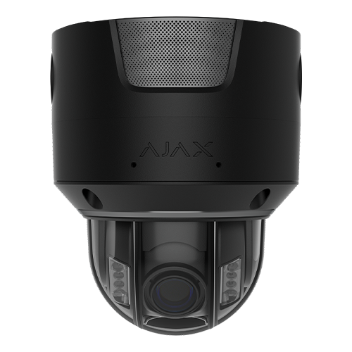 Camera mini dome IP Superior 4.0MP, HLVF, lentila  2.8 - 12 mm, IR 40m, WL 25m PoE, negru - AJAX