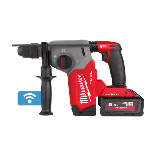 Ciocan rotopercutor SDS-PLUS M18 FUEL, 26mm, ONE-KEY, 4 functii, sistem FIXTEC, AUTOSTOP™ - Milwaukee