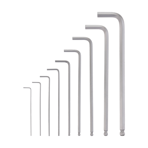 Set de 9 chei imbus hexagonale, 1.5-10mm - Milwaukee