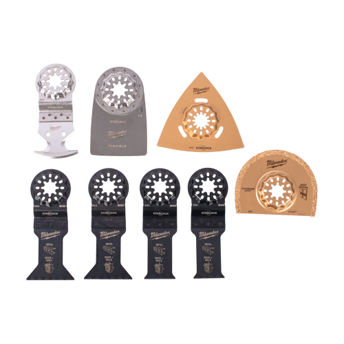 Set de 8 panze P8 pentru masini multifunctionale - Milwaukee