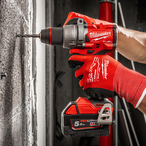Masina de gaurit M18FPD3, cu percutie si motor fara perii, cuplu 158Nm, fara acc. si incarcator - Milwaukee