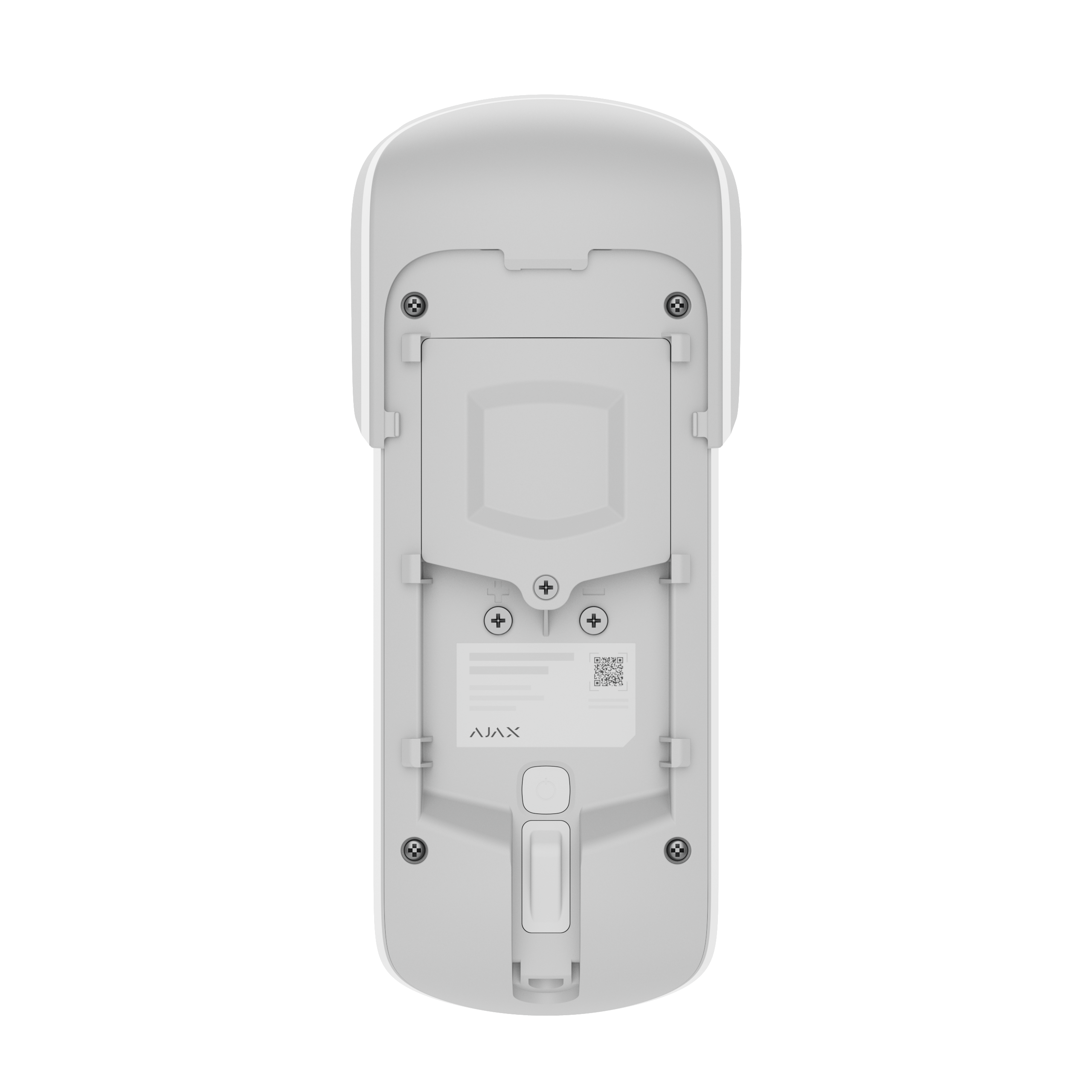 Detector de miscare PIR Curtain Outdoor HighMount (PhOD), anti-masking, wireless, alb - AJAX