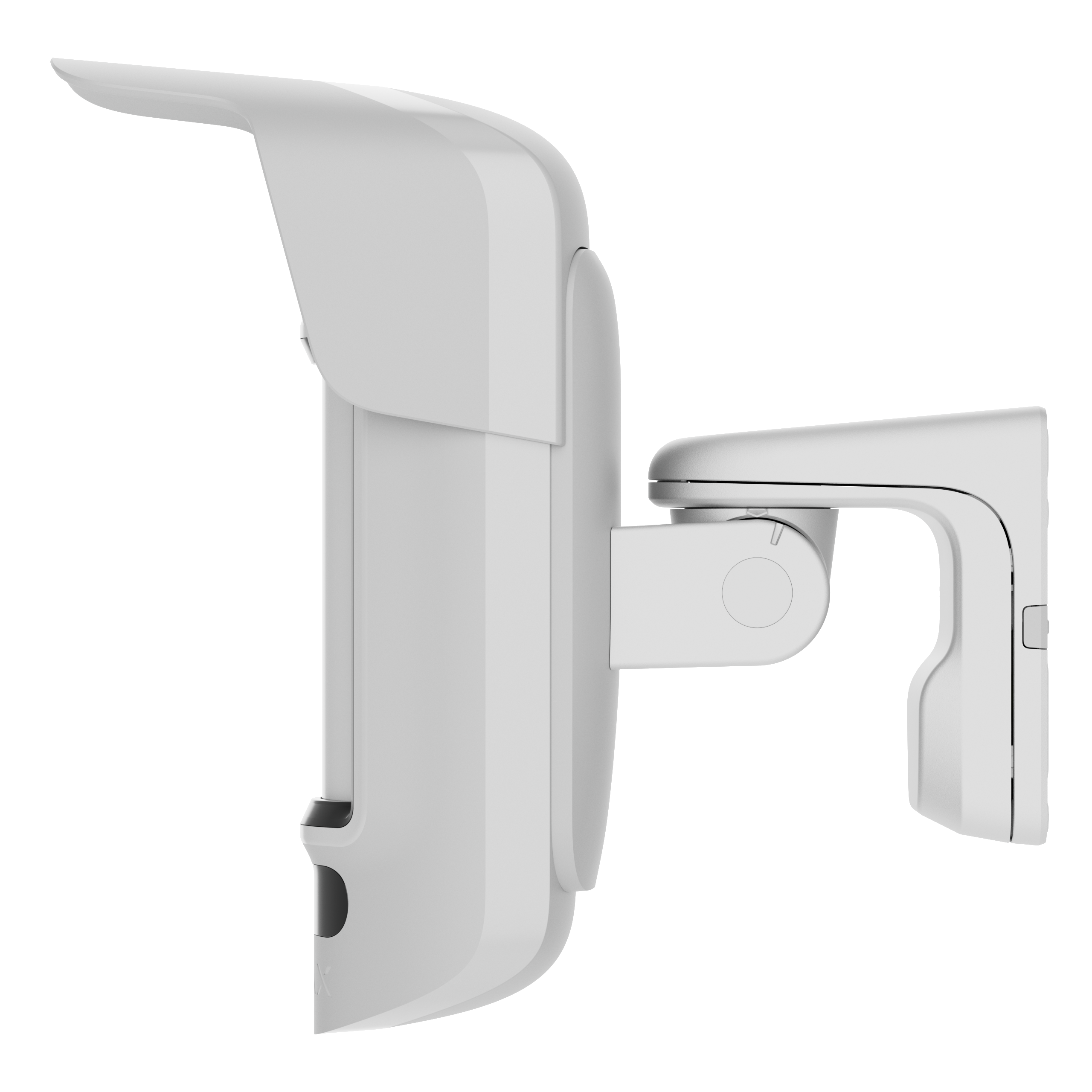 Detector de miscare PIR Curtain Outdoor HighMount (PhOD), anti-masking, wireless, alb - AJAX