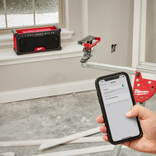 Radio pentru santier M18RADDAB+G2, Bluetooth®, DAB+ si AM/FM, fara acc. si incarcator - Milwaukee