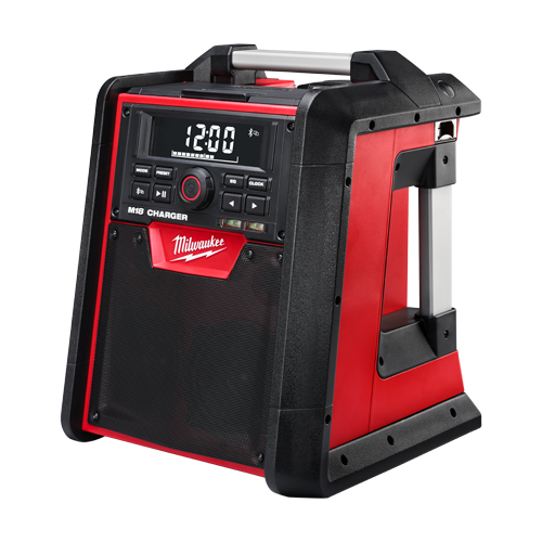 Radio cu incarcator pentru santier M18RC, Bluetooth, AM/FM, alimentare CA/CC, fara acc. - Milwaukee