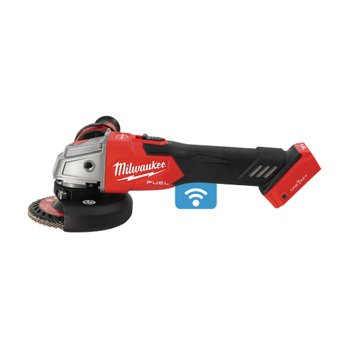 Polizor unghiular fara perii M18ONEFSAG125XB, 125mm, cu franare, comutator culisant, fara acc. - Milwaukee