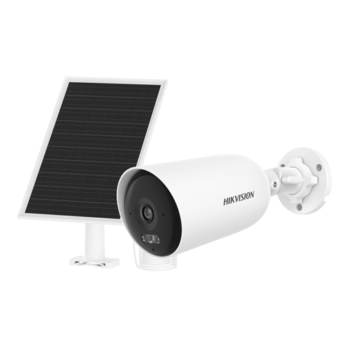  Camera 4G 4MP cu panou solar, lentila 2.8mm, IR 30m, WL 30m, Audio, IP66 - HIKVISION