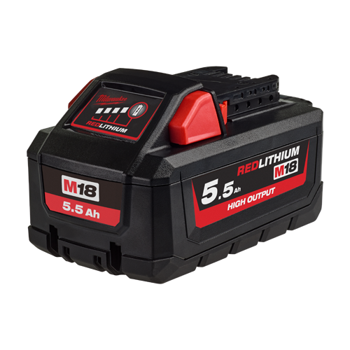 Acumulator M18HB5.5, 18V, 5.5Ah, tehnologie HIGH OUTPUT - Milwaukee
