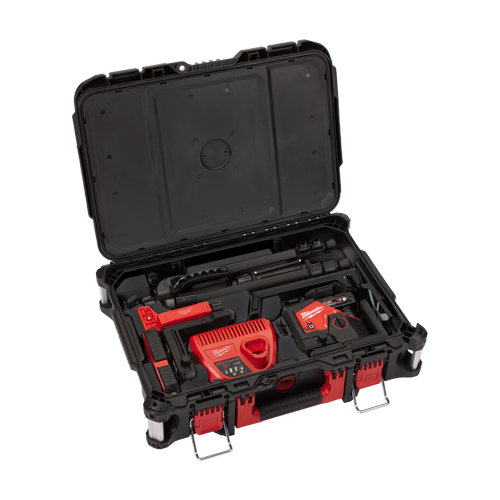Nivela laser verde M123PLKIT, cu 3 planuri, 360°, IP54, acc. si incarcator inclus - Milwaukee