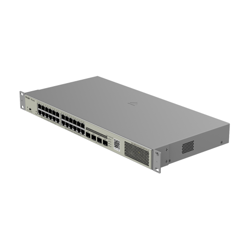 Switch L2, 24 x RJ45 1G PoE, 4 x SFP 1G, Cloud Management - Ruijie Reyee