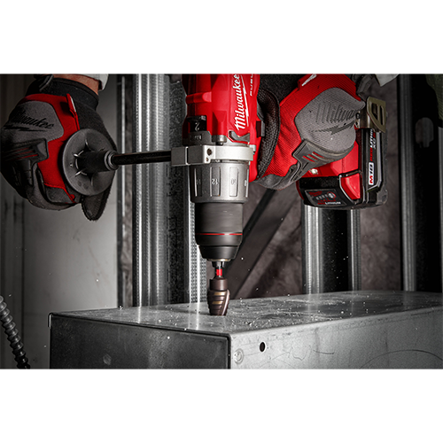 Trusa profesionala cu 3 burghie in trepte Shockwave IMPACT DUTY, prindere Hex 1/4 - Milwaukee