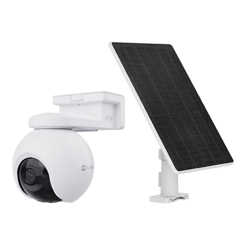  Camera IP PT + panou solar 8W, Wi-Fi6 & 4G, 4K, Baterie 10.400 mAh, Audio, IR 15M, Color 24/7 - EZVIZ
