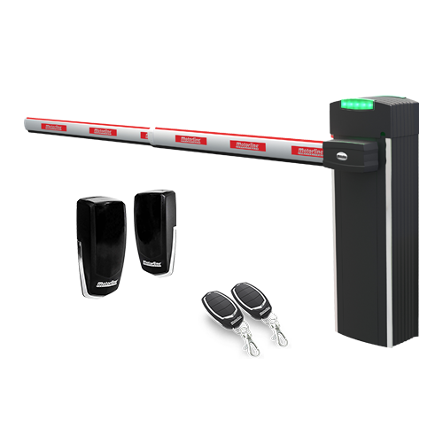 Kit complet bariera acces AUTO / 6 m, montaj universal ST/DR, motor brushless - MOTORLINE