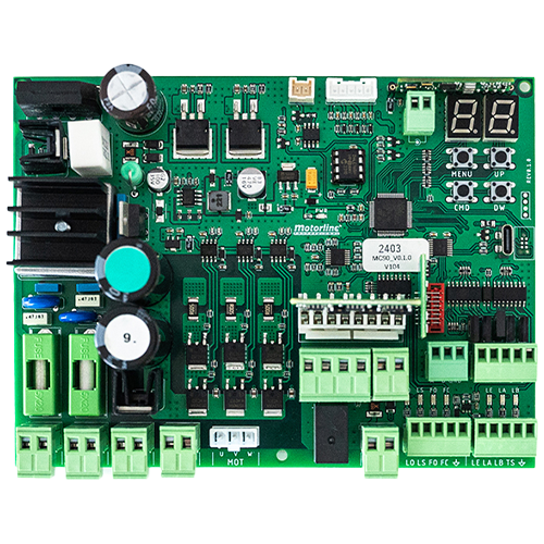 Placa electronica pentru barierele cu motor fara perii, SIGMA sau ZUMA - MOTORLINE MC90BL-BR-SIG-ZUM