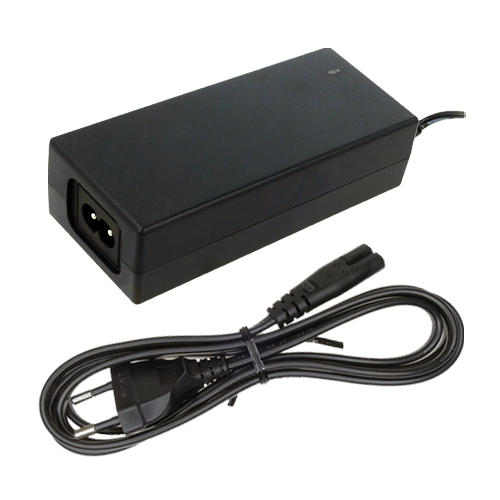 Kit sursa de alimentare 12V, 5A, cu cablu si stecher pentru priza - MW Power