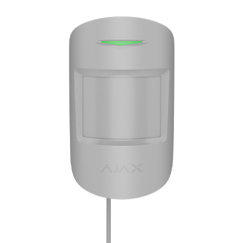 Detector de miscare PIR Superior MotionProtect Fibra, cablat, alb - AJAX