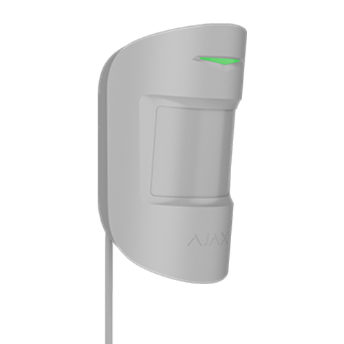 Detector de miscare PIR Superior MotionProtect Fibra, cablat, alb - AJAX