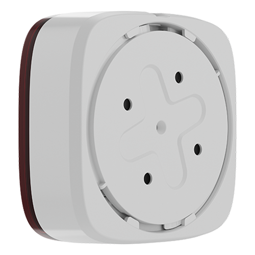 Indicator Jeweller optic de alarma incendiu, wireless EN 54, alb - AJAX