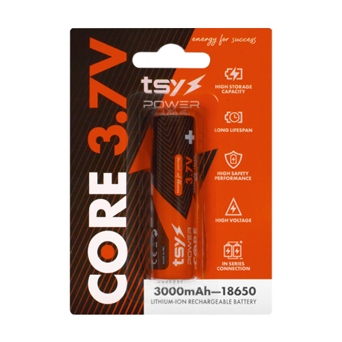 Acumulator Core Lithium-Ion 18650, 3.7V, 3000mAh