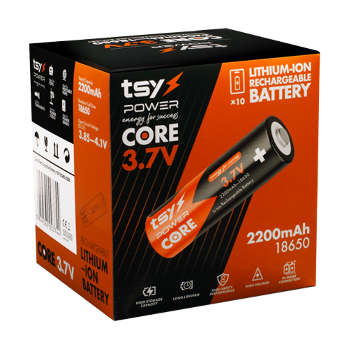 Acumulator Core Lithium-Ion 18650, 3.7V, 2200mAh