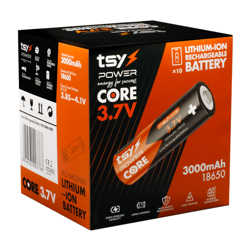 Acumulator Core Lithium-Ion 18650, 3.7V, 3000mAh