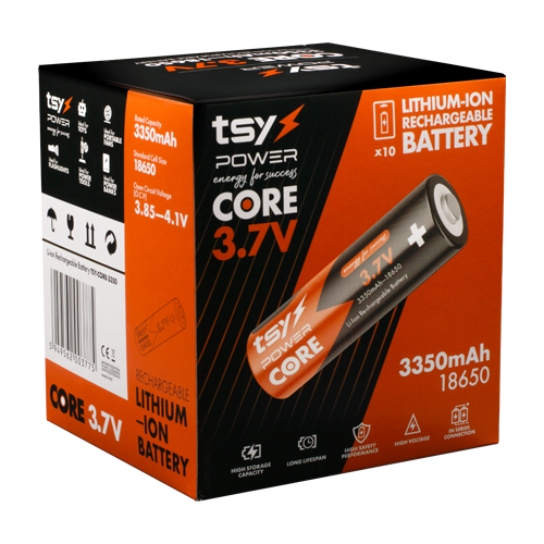 Acumulator Core Lithium-Ion 18650, 3.7V, 3350mAh
