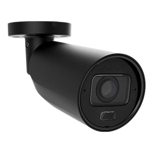Camera de supraveghere video HLVF tip bullet, 8 Mp, ASP, neagra - AJAX