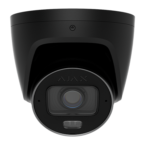 Camera de supraveghere video HLVF tip turret, 5 Mp, ASP, neagra - AJAX