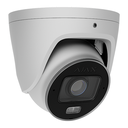 Camera de supraveghere video HLVF tip turret, 5 Mp, ASP, alba - AJAX