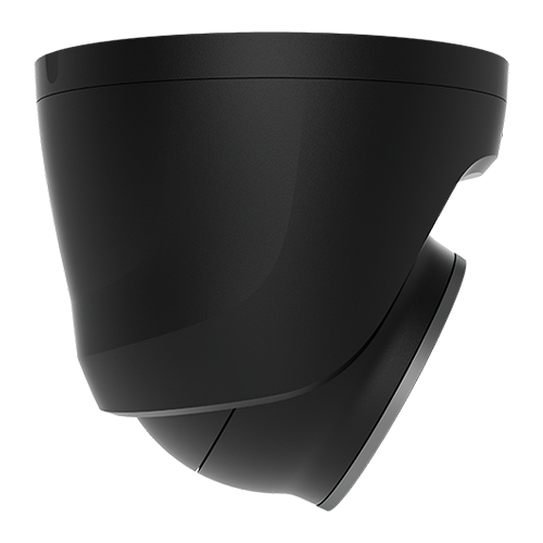 Camera de supraveghere video HLVF tip turret, 8 Mp, ASP, neagra - AJAX