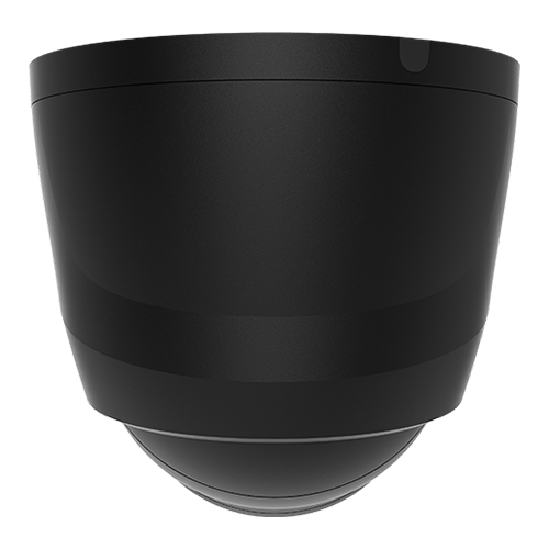 Camera de supraveghere video HLVF tip turret, 8 Mp, ASP, neagra - AJAX