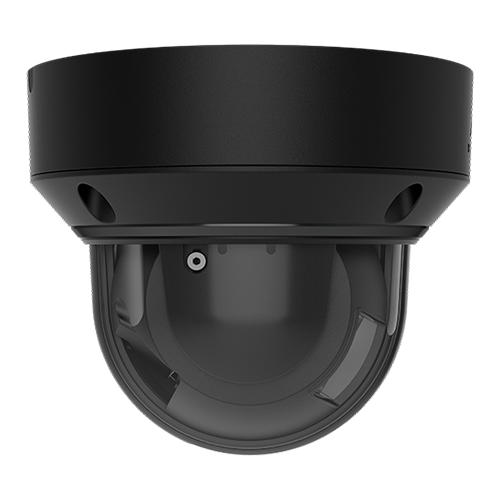Camera de supraveghere video HLVF tip cupola (dome), 8 Mp, ASP, neagra - AJAX