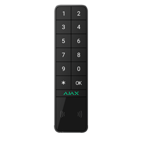 Tastatura Keypad Outdoor Jeweller negru - AJAX
