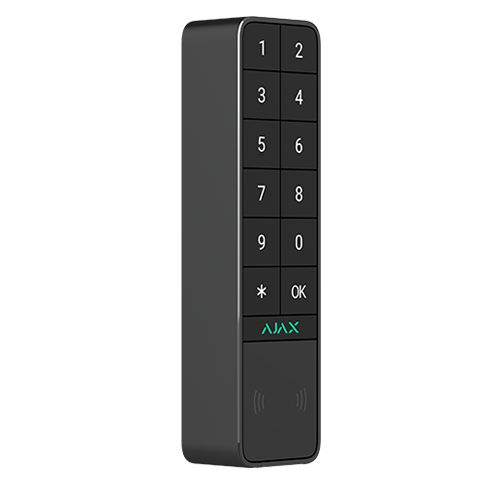 Tastatura Keypad Outdoor Jeweller negru - AJAX