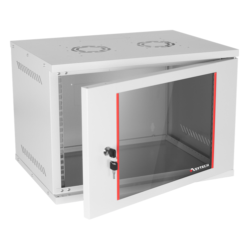 Rack perete 7U 19'' 542X400, capacitate incarcare 50 kg, RAL7035 - ASYTECH Networking
