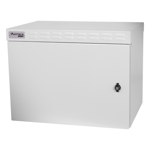 Cabinet rack exterior 7U 19'' 600x450, capacitate incarcare 300 kg, IP55, IK10 - ASYTECH Networking