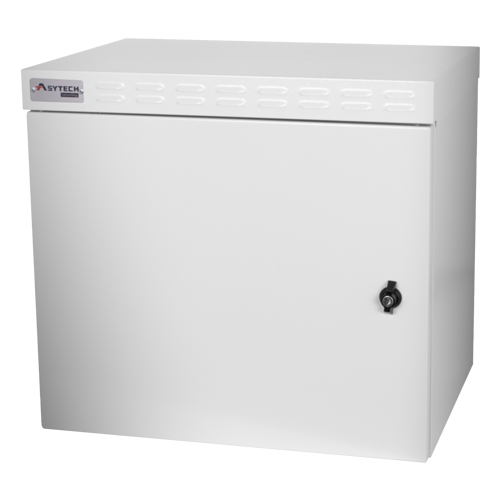 Cabinet rack exterior 9U 19'' 600x450, capacitate incarcare 300 Kg, IP55, IK10 - ASYTECH Networking