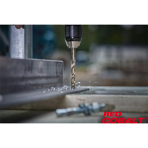 Trusa cu 19 burghie de metal HSS-CO, diametru 1-10mm - Milwaukee