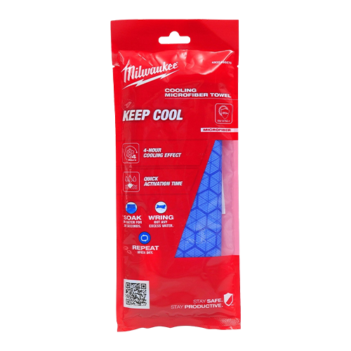 Prosop din PVA cu efect de racorire, efect de racire de pana la 4 ore, UPF 50+- Milwaukee