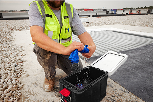 Prosop din PVA cu efect de racorire, efect de racire de pana la 4 ore, UPF 50+- Milwaukee