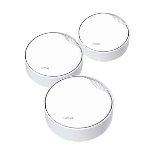  Pachet 3 buc - Sistem Mesh Wi-Fi 6, Deco X50, PoE, AX3000 - TP-LINK