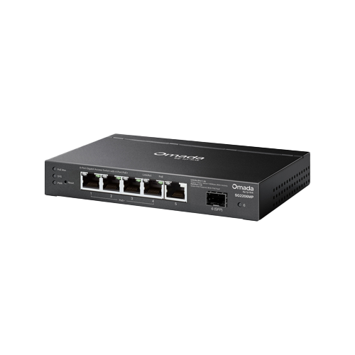  Switch L2+, 5 x RJ45 1G (4 x PoE+), 1 x SFP 1G, Buget PoE 63W, Management - TP-Link Omada