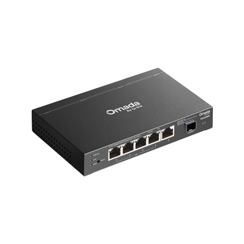  Switch L2+, 5 x RJ45 1G (4 x PoE+), 1 x SFP 1G, Buget PoE 63W, Management - TP-Link Omada