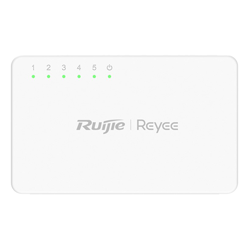  Switch L2, 5 x RJ45 10/100/1000 Mbps, Unmanaged Non-PoE - Ruijie Reyee
