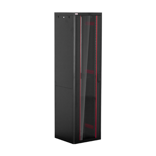 Rack de podea PRO SERIES 47U 19'' 600x600, capacitate de incarcare 1000 kg, RAL 9005, asamblat