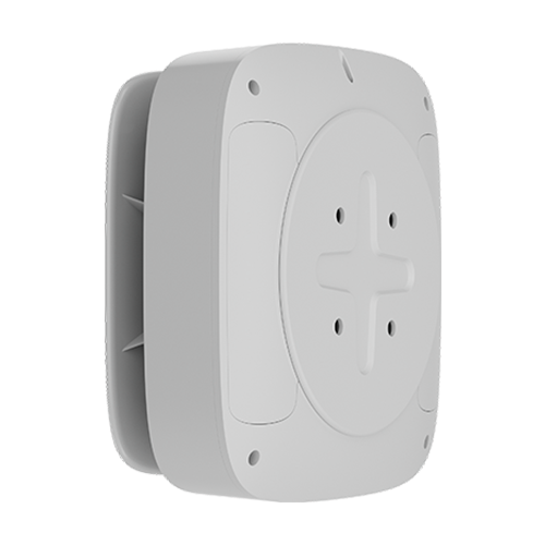 Detector de fum si temperatura wireless FireProtect (Heat/Smoke) Jeweller, alb, EN54 - AJAX