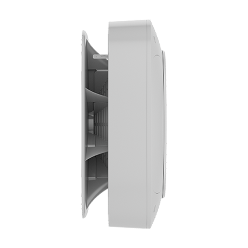 Detector de fum si temperatura wireless FireProtect (Heat/Smoke) Jeweller, alb, EN54 - AJAX