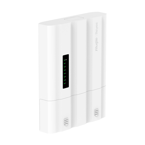  Switch exterior L2, 4 x PoE+ OUT, 5 x RJ45 1G, 2 x SFP 1G, PoE/DC Input, Cloud management - Ruijie Reyee